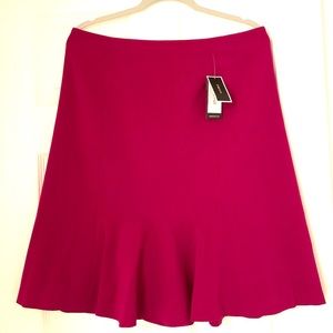 Nine West Flair Magenta Skirt